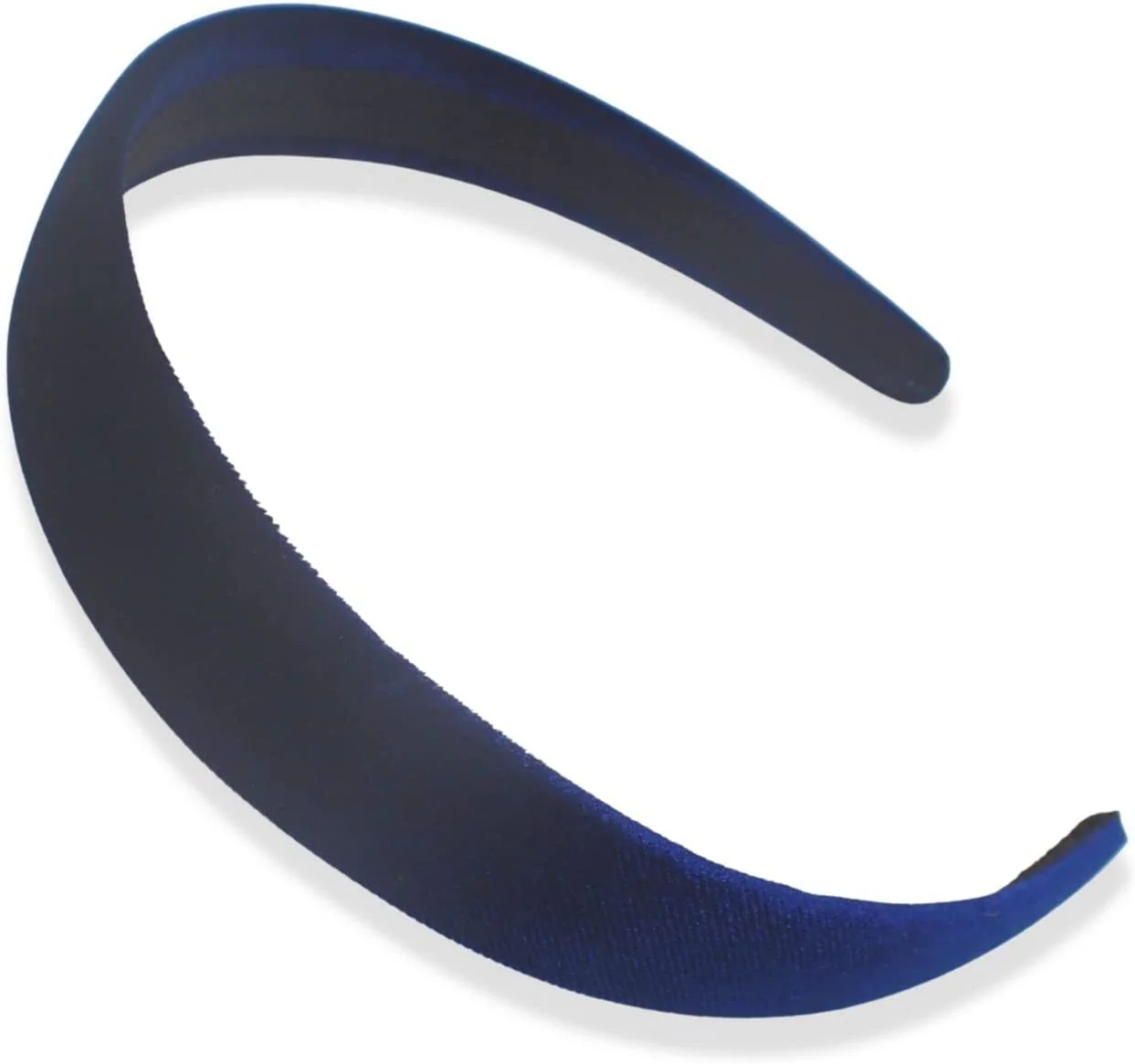 2.5cm Wide Navy Velvet Alice Band Hairband School , Party