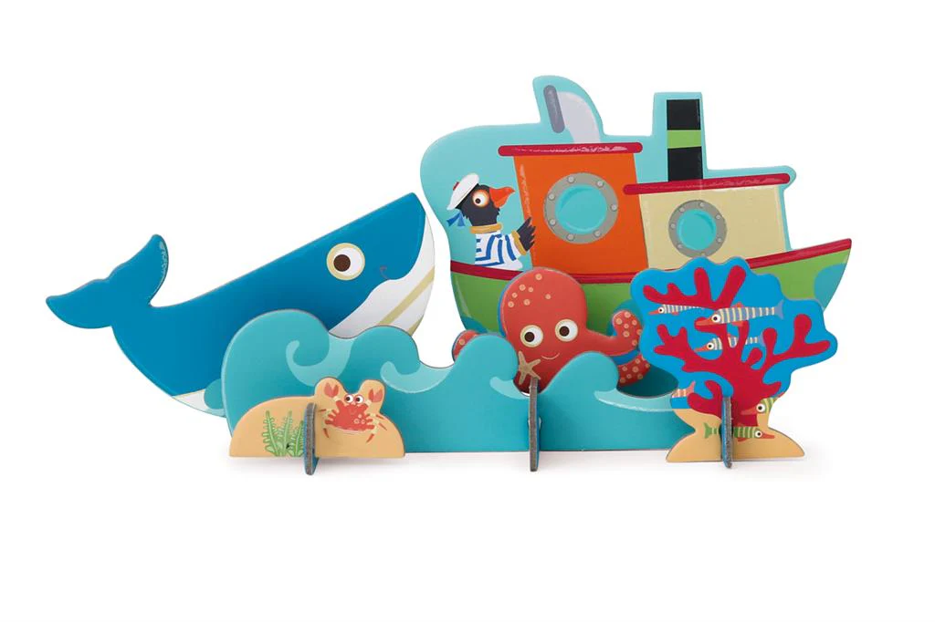 2-in-1  3 Dimensional Ocean Puzzle - Image 3