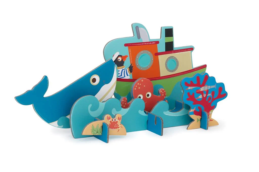 2-in-1  3 Dimensional Ocean Puzzle - Image 4