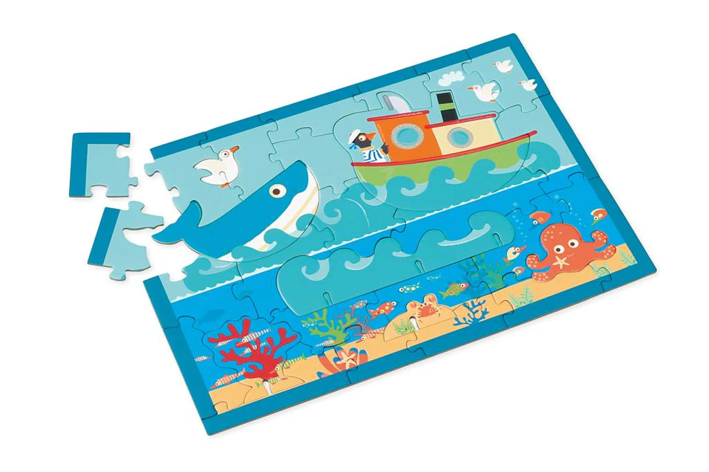 2-in-1  3 Dimensional Ocean Puzzle - Image 5