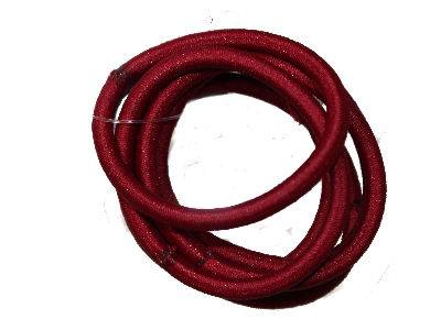 6 Burgundy Endless Snag Free Ponytail Holders