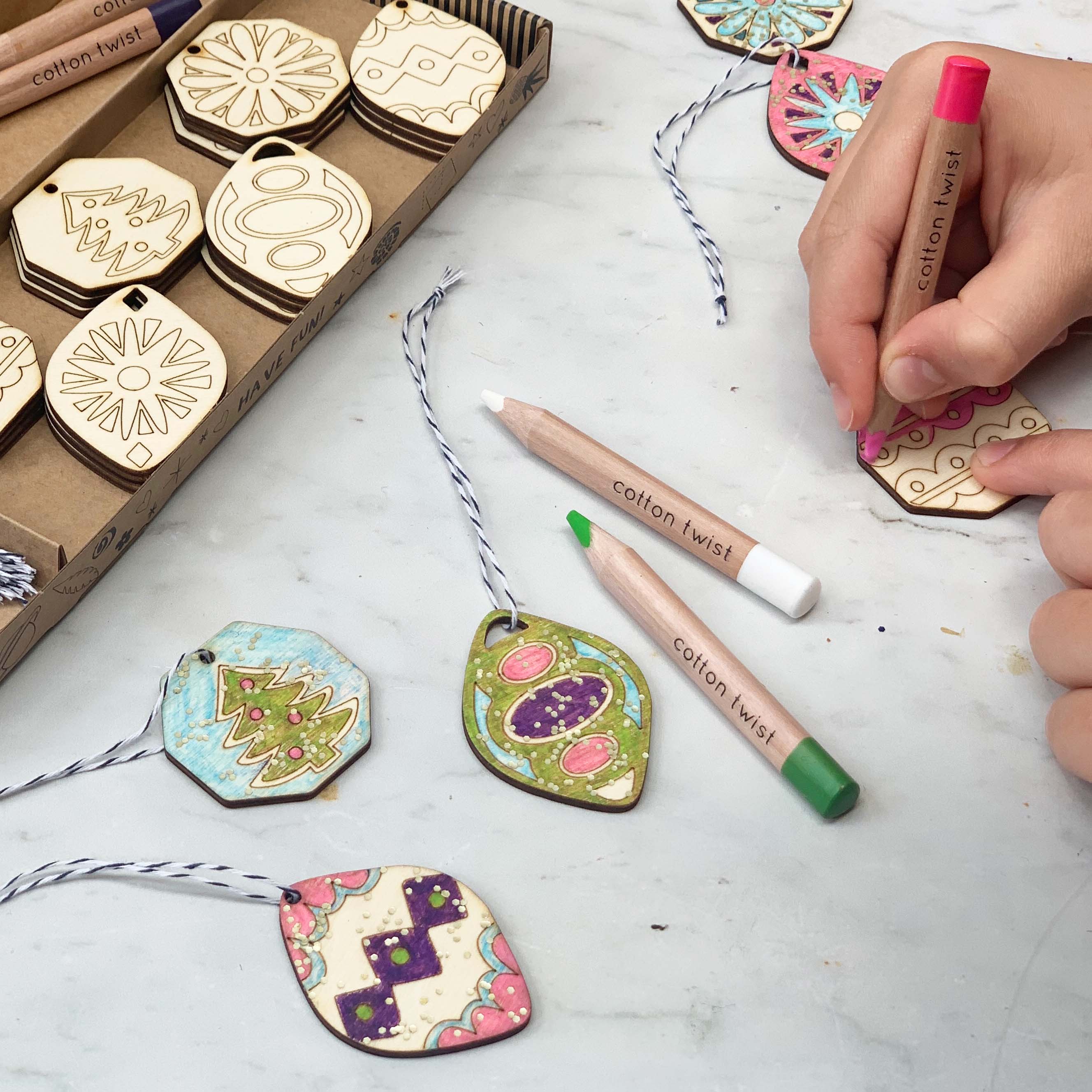 A Mindful Advent - Paint Your Own Decorations Kit - Image 3