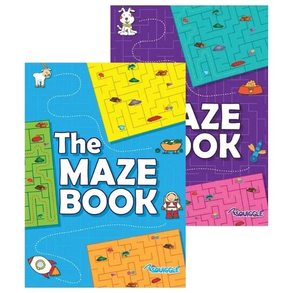 A4 Mazes Puzzle Book