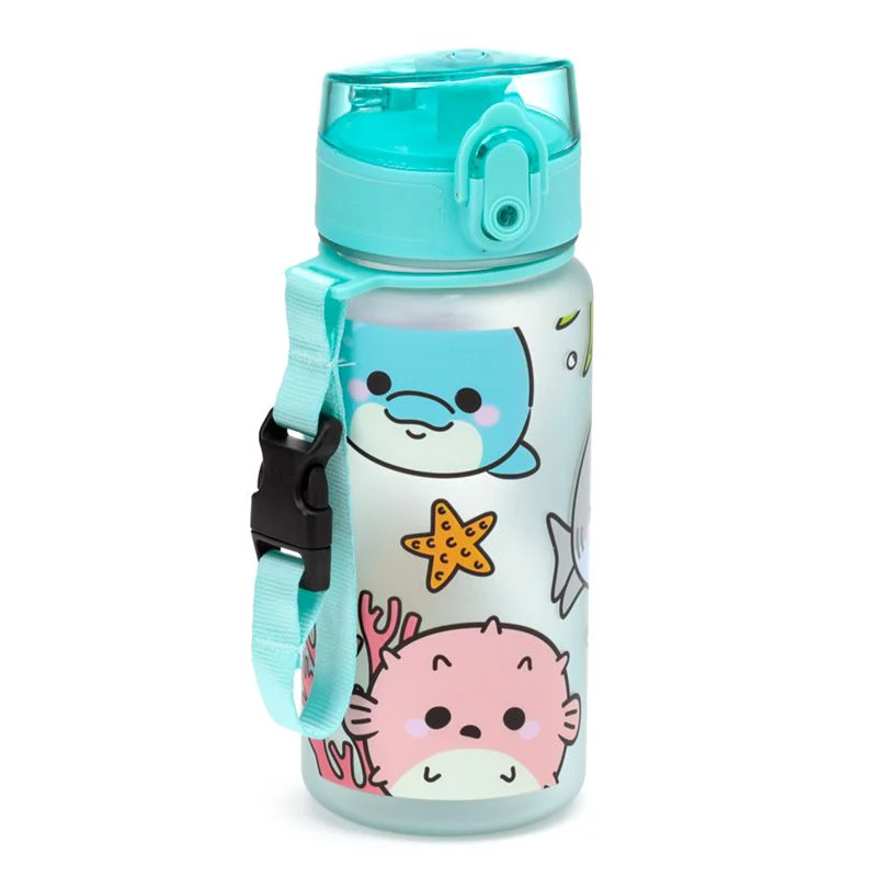 Adoramals Sea Life Pop Top 350ml Shatterproof Children's Bottle - Image 4