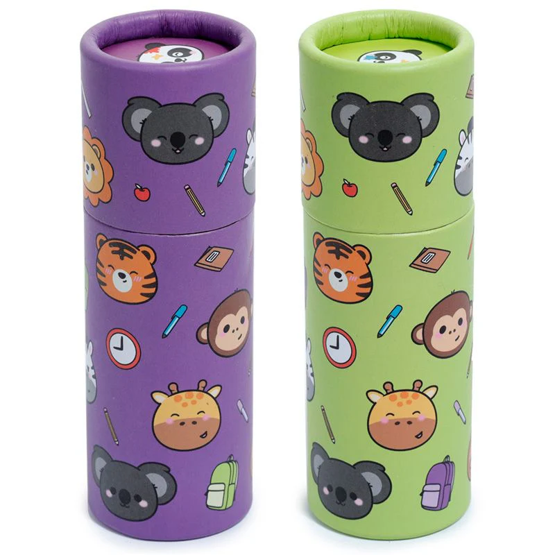 Adoramals Zoo Pencil Pot with 12 Colouring Pencils - Image 3