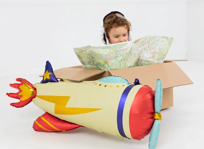 Airplane Foil balloon, 91 x 39 cm - Image 3
