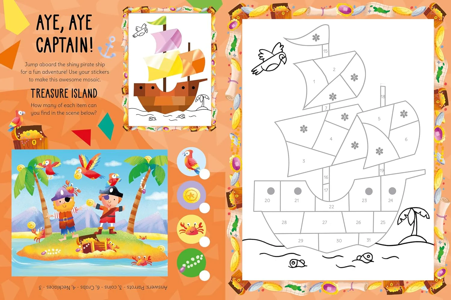 Amazing Shiny Mosaic Sticker Art Book - Image 3