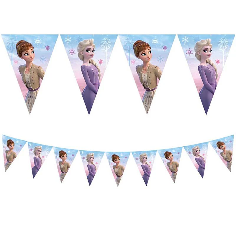 Disney Frozen 2 Wind Spirit Birthday Party Bunting Banner, 230cm