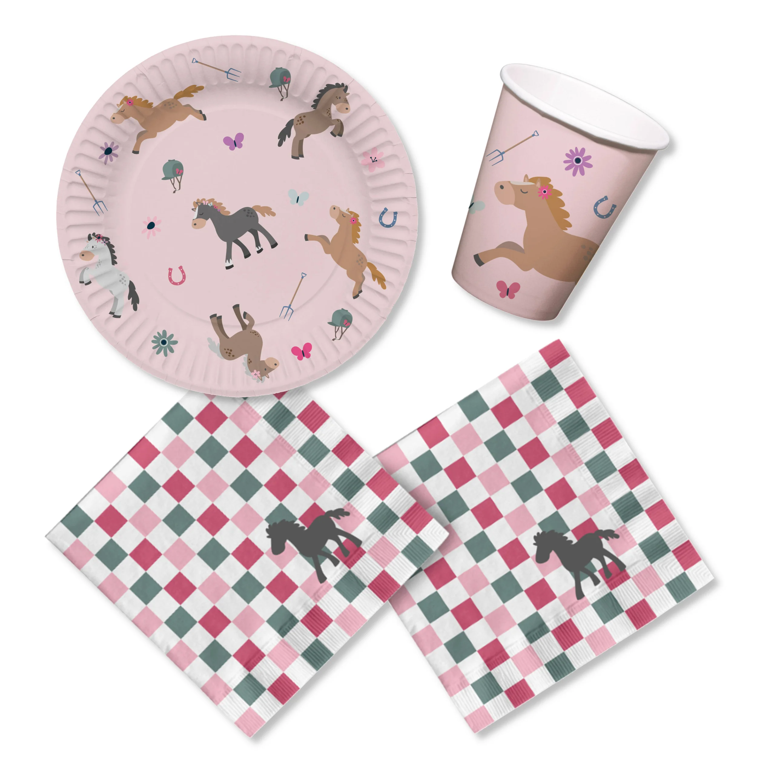 Anila's Happy Horses Party Pack for 16 people