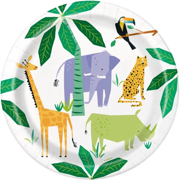 Anila's Safari Animals Party Pack for 16 people - Image 2