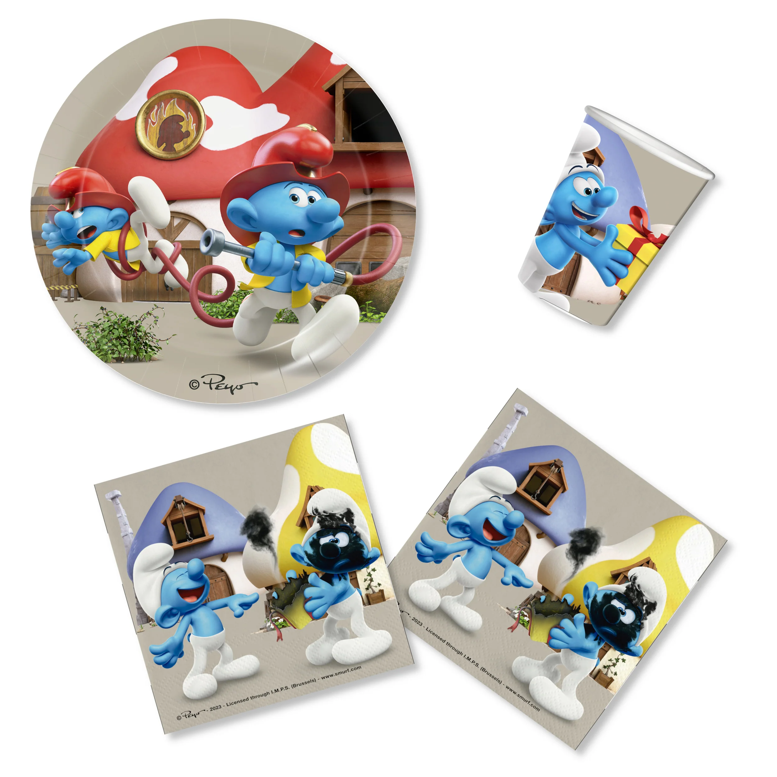 Anila's The Smurfs Party Pack for 16 people
