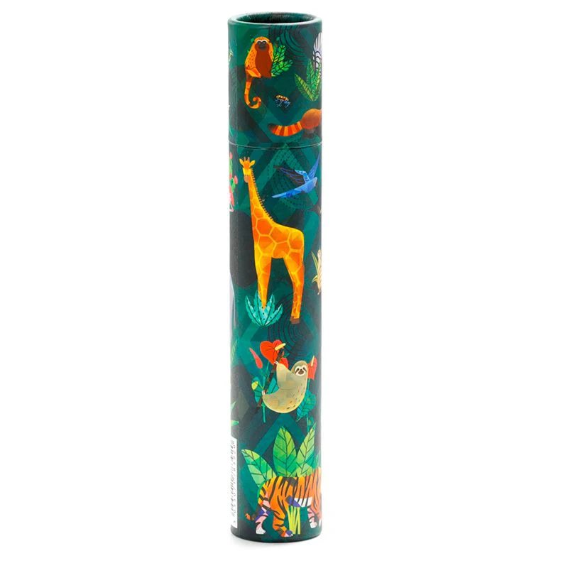 Animal Kingdom Large Pencil Pot with 12 Colouring Pencils - Image 2