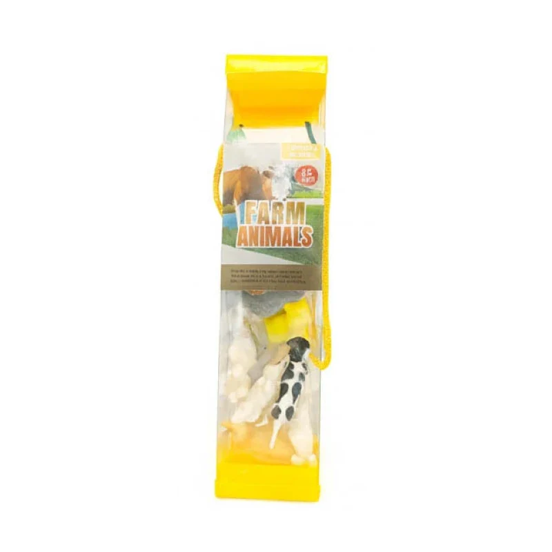 Animal World Farm Animals Mini Figure Toys Tube Playset - Image 2