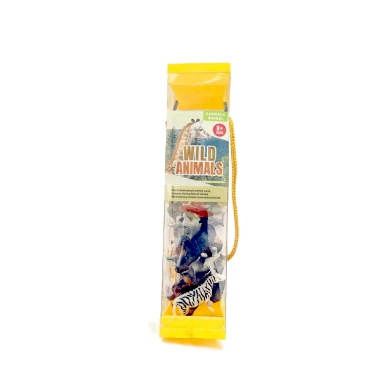 Animal World Wild Animals Mini Figure Toys Tube Playset - Image 2