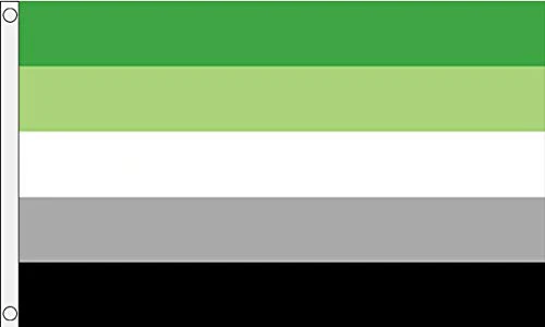 Aromantic Premium Quality Flag (5ft x 3ft)
