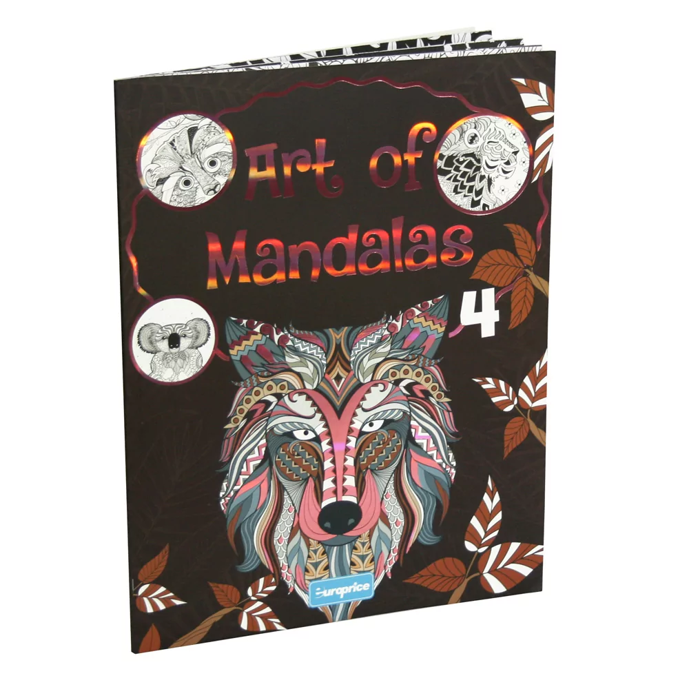 Art of Mandalas 4 Adult Colouring Book- Animals