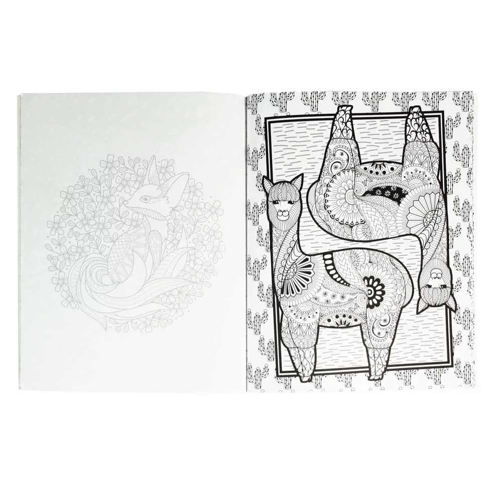 Art of Mandalas 4 Adult Colouring Book- Animals - Image 2