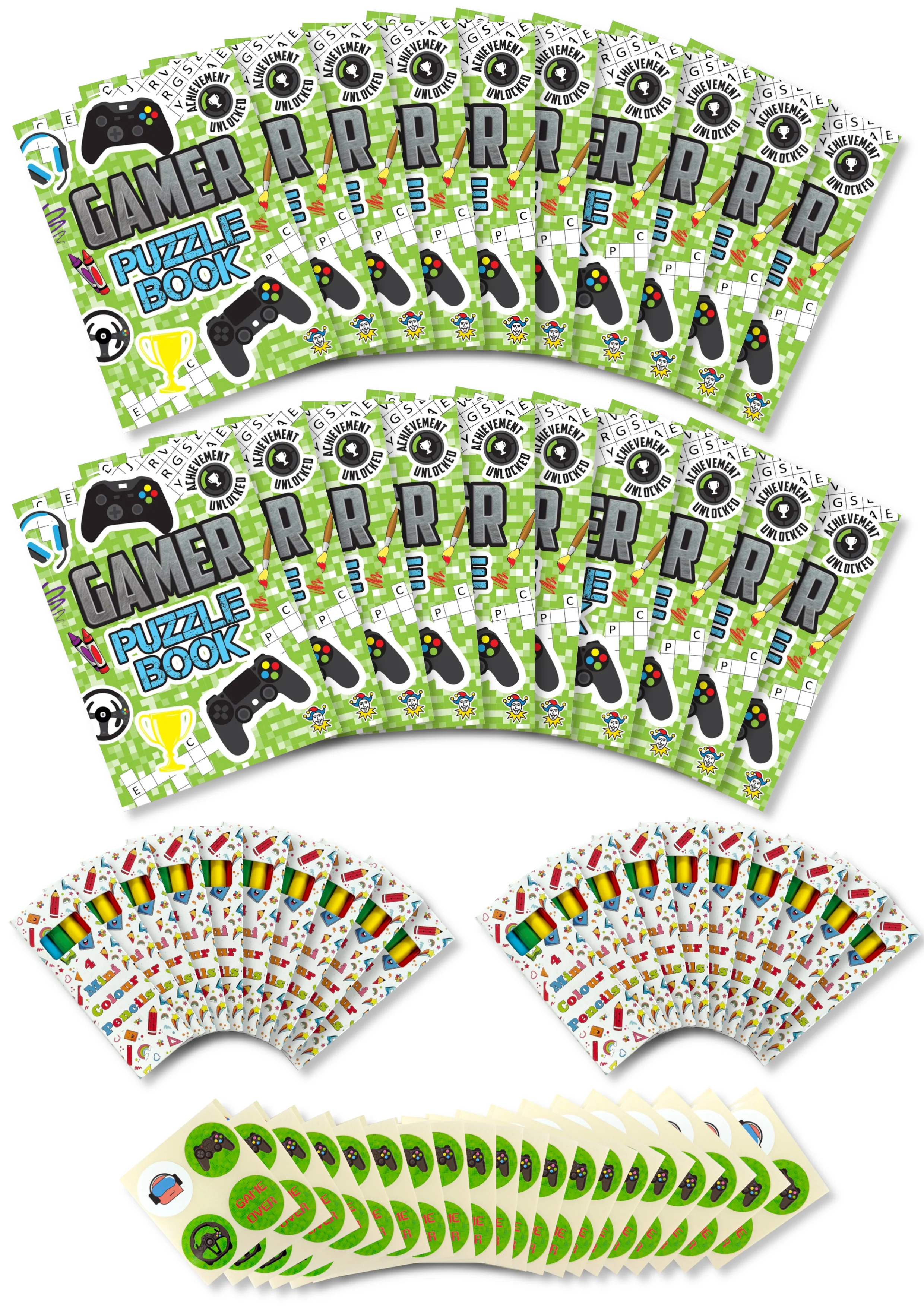 Assortment of 20 Themed Activity Books, 20 Sheets of Stickers and 20 Sets of Pencils - Image 10