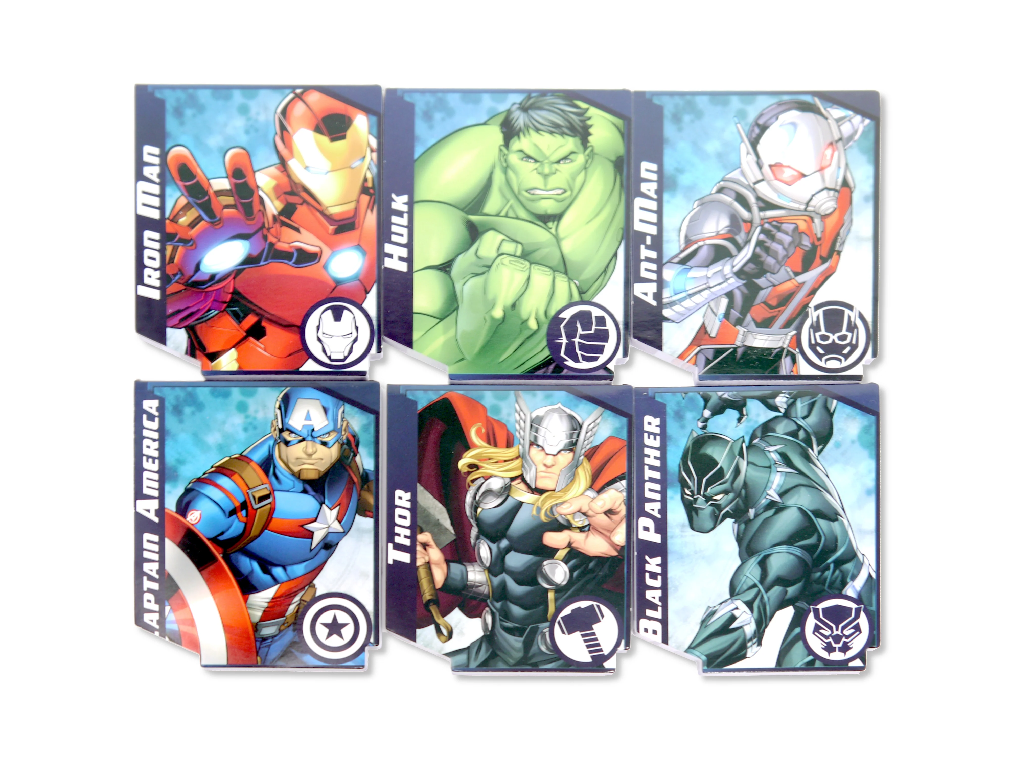 Avengers Shaped Memo Note Pads