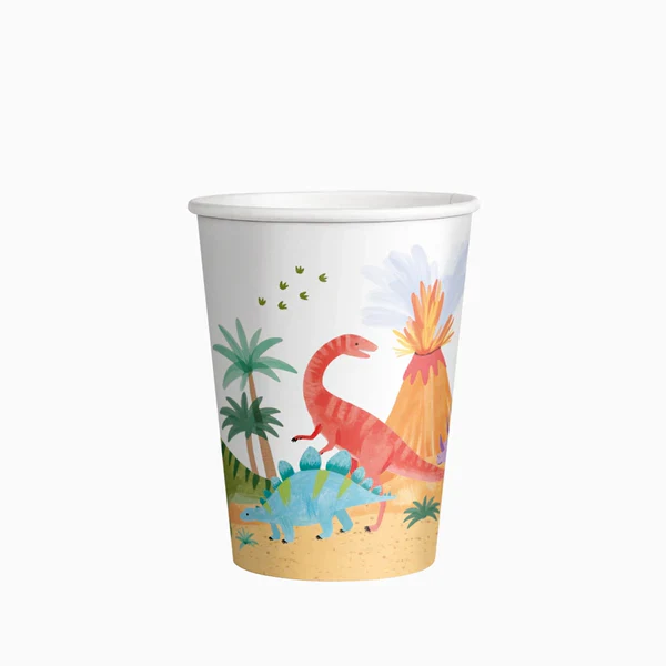 Baby Dino Paper Cups 270 ml (Pack of 10)