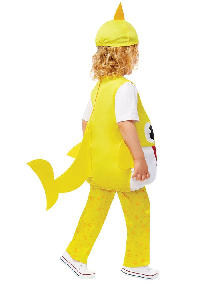 Baby Shark Dressing Up Costume with Hat - Image 3
