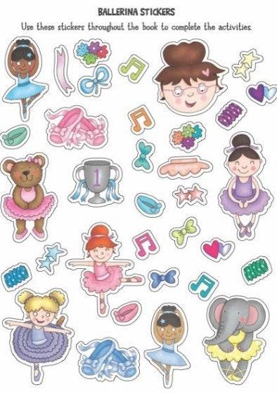 Ballerina Sticker Activity Book - Image 3