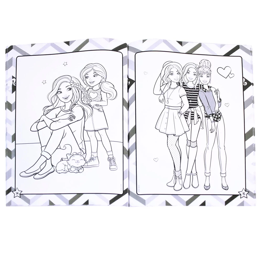 Barbie Colouring Adventures 2 Book 32 Pages - Image 2
