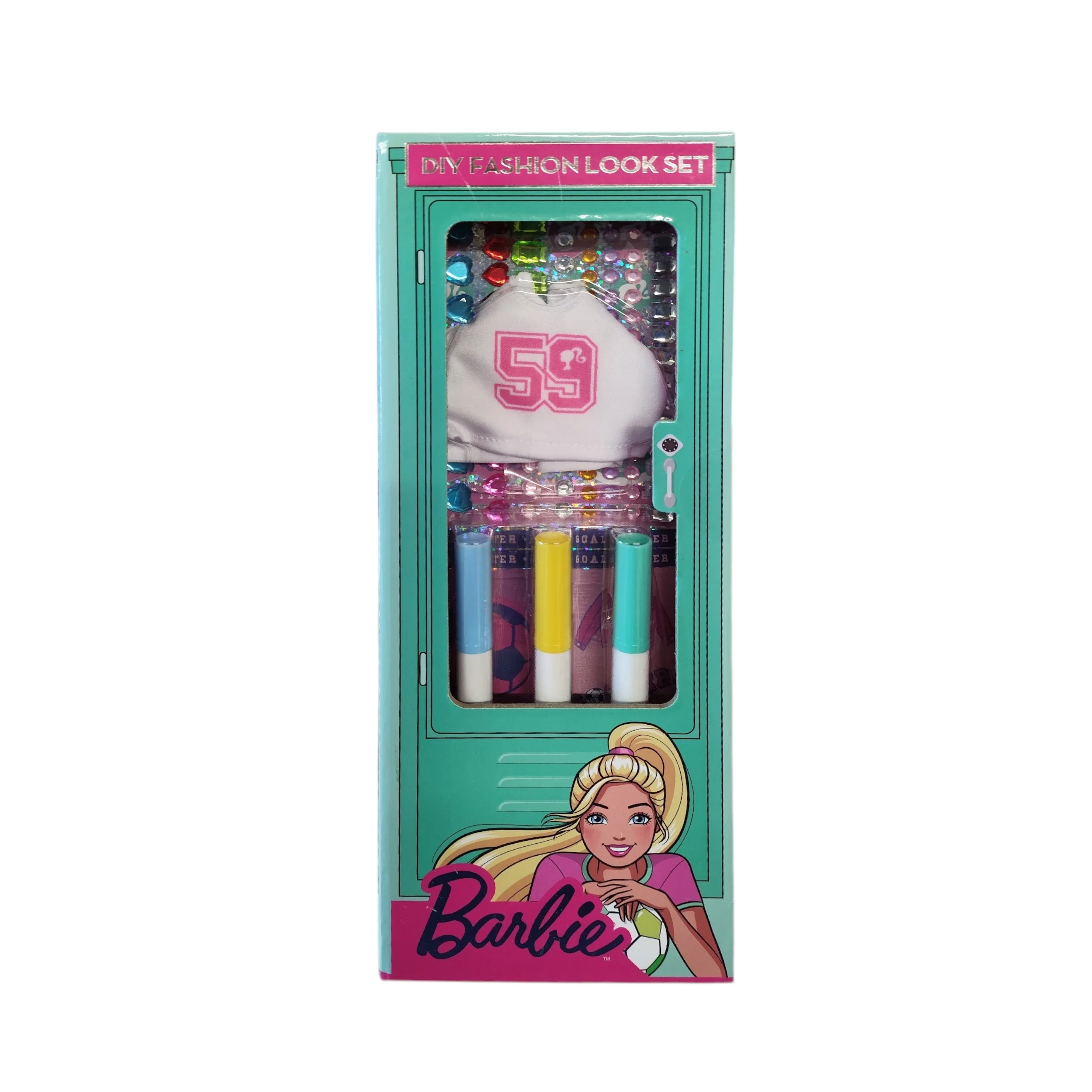 Barbie Fashion Locker, Customize Your Own Barbie Outfit - 4 assorted designs - Image 2