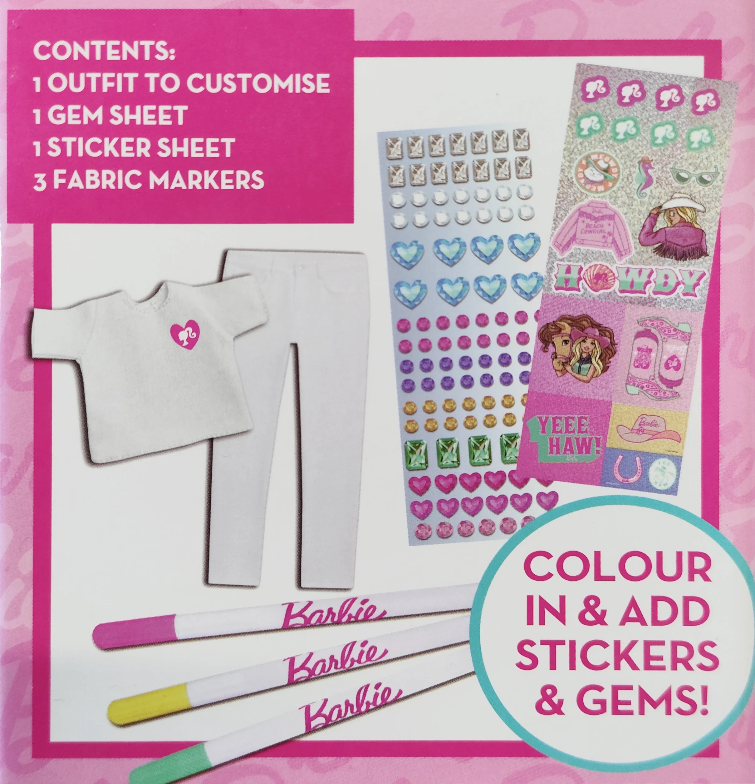Barbie Fashion Locker, Customize Your Own Barbie Outfit - 4 assorted designs - Image 7