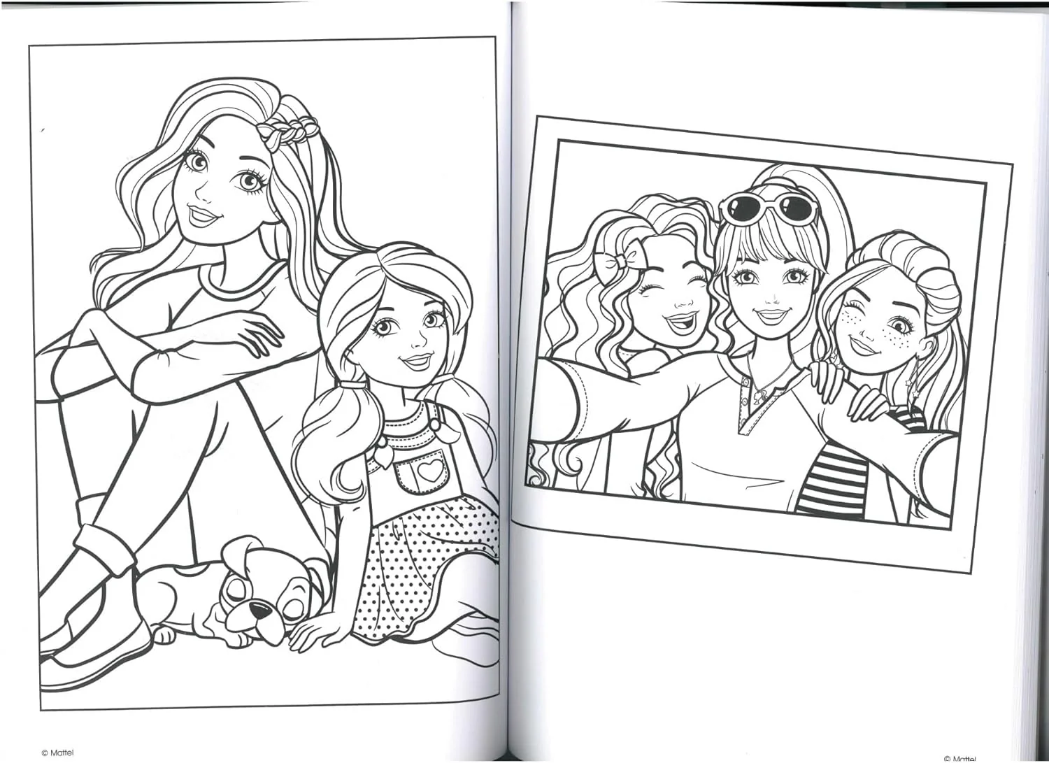 Barbie Jumbo Colouring Book - Image 3