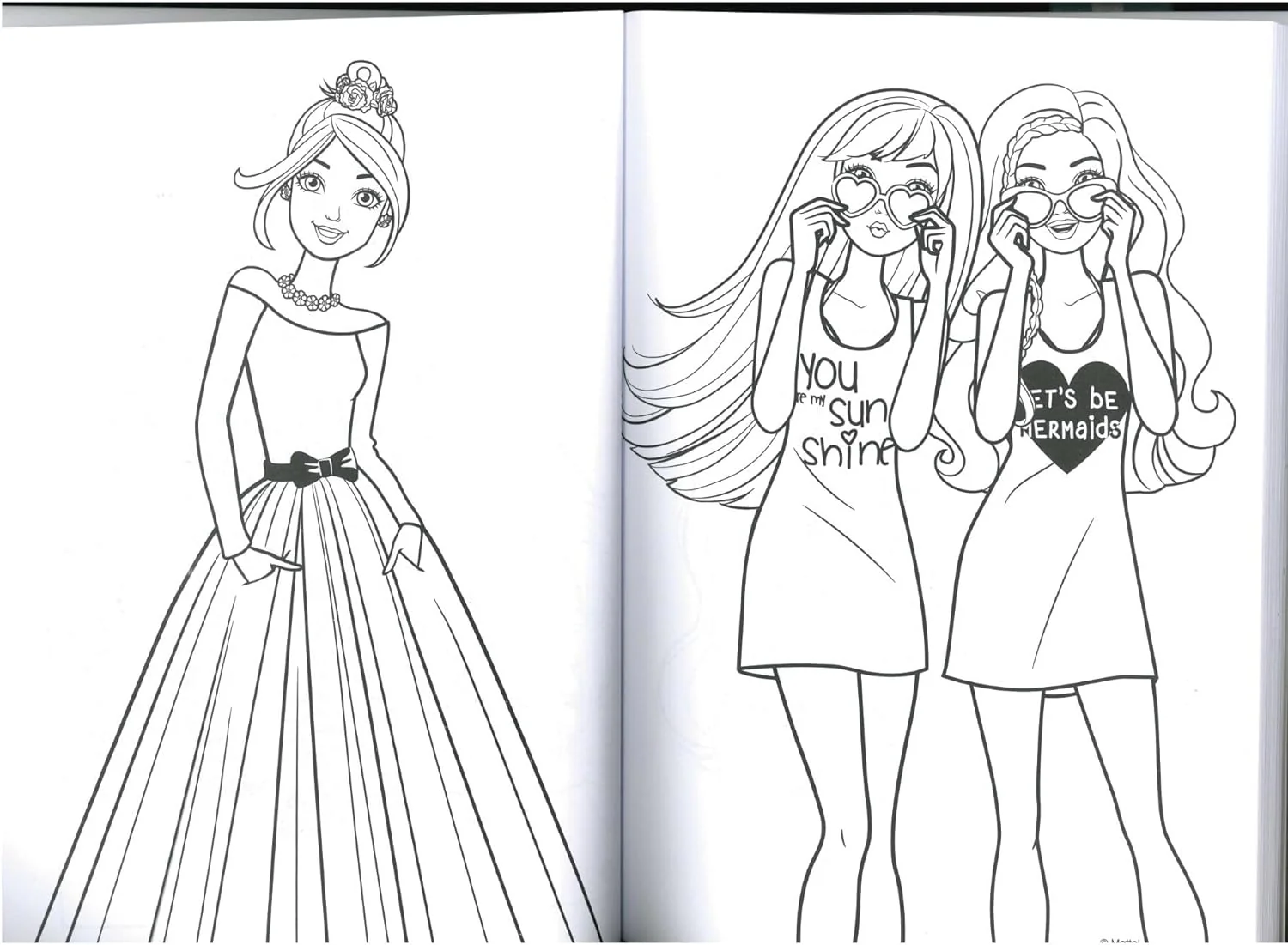 Barbie Jumbo Colouring Book - Image 4
