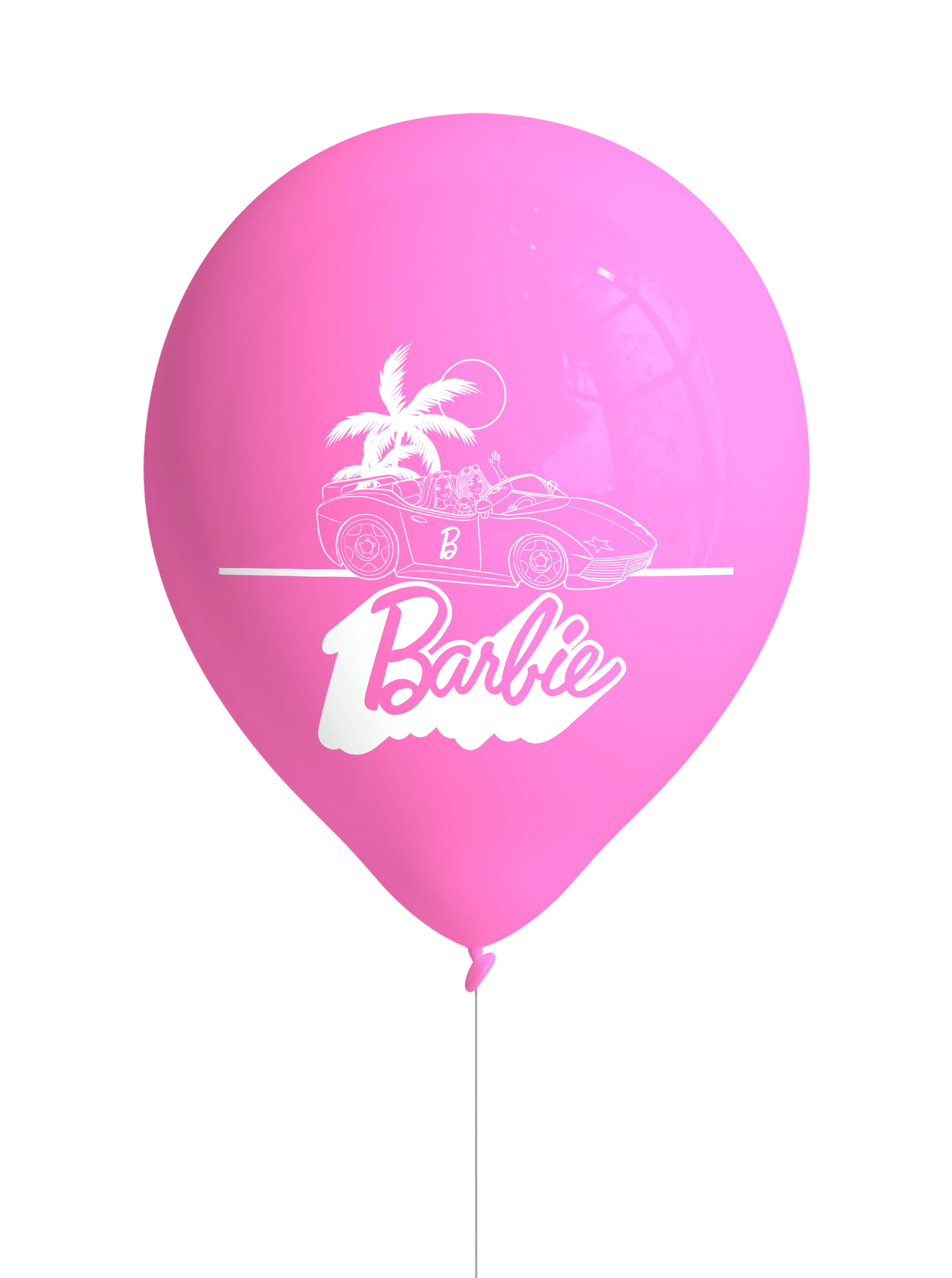 Barbie Latex Balloons (Pack of 8) - Image 3