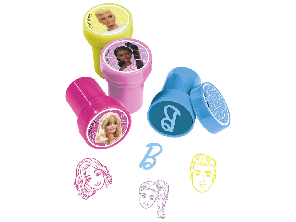 Barbie Self Inking Stampers, Set of 12 - Image 3