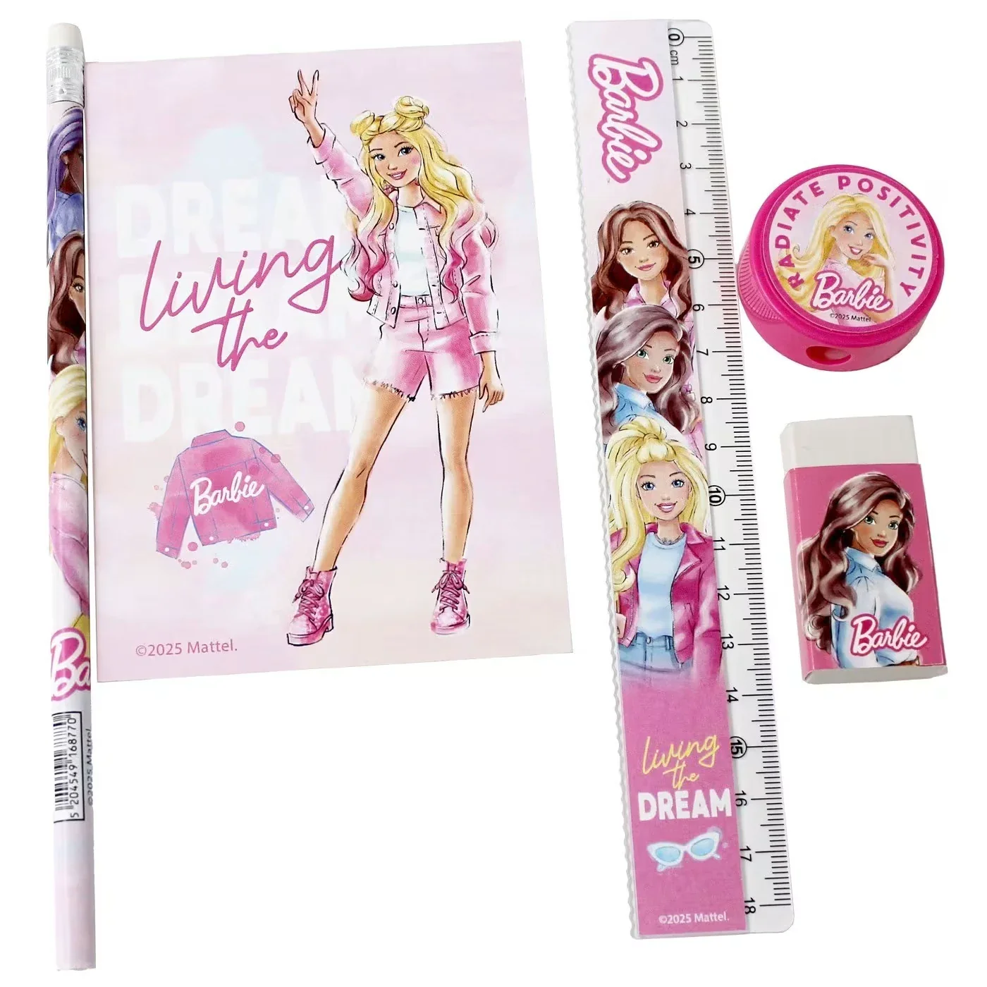Barbie  Stationery Set