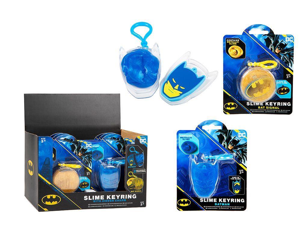 Batman Mini Slime Barrel with Keyring