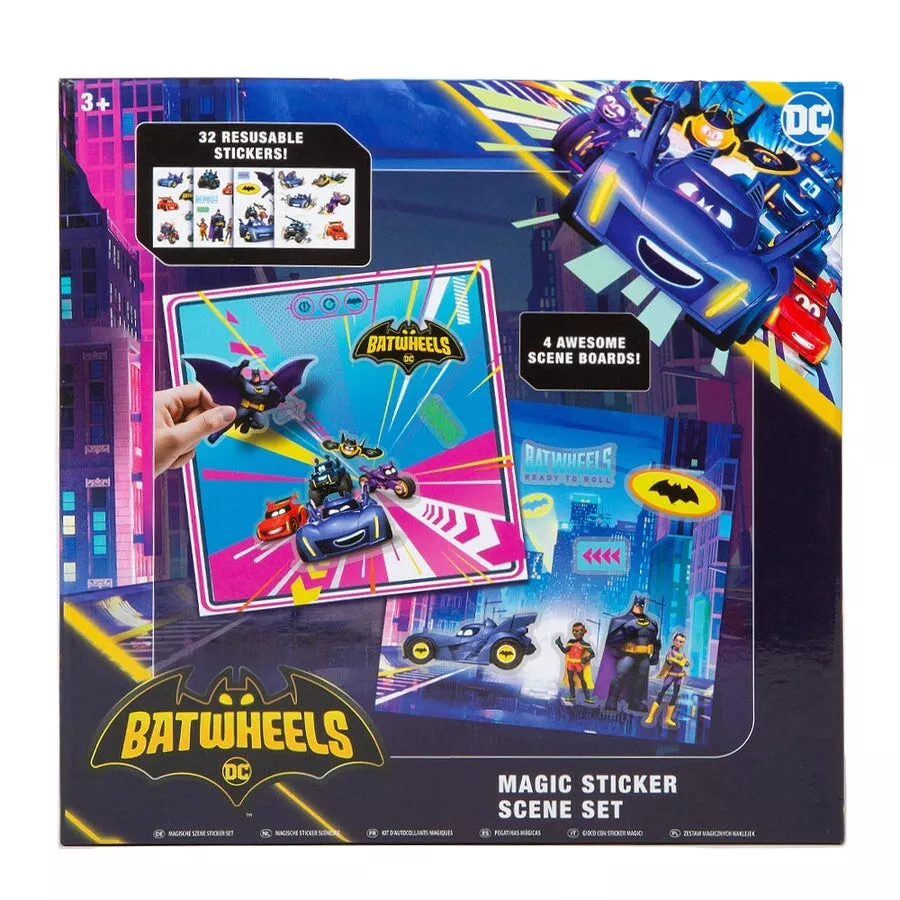Batwheels Magic Sticker Scene Set