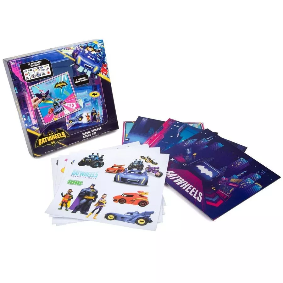 Batwheels Magic Sticker Scene Set - Image 2