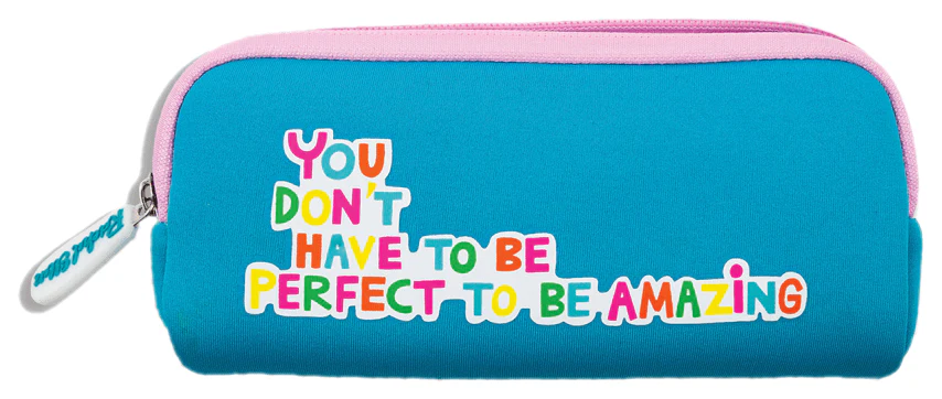 Be Your Own Kind Of Beautiful Neoprene Pencil Case by Rachel Ellen Designs - Image 2