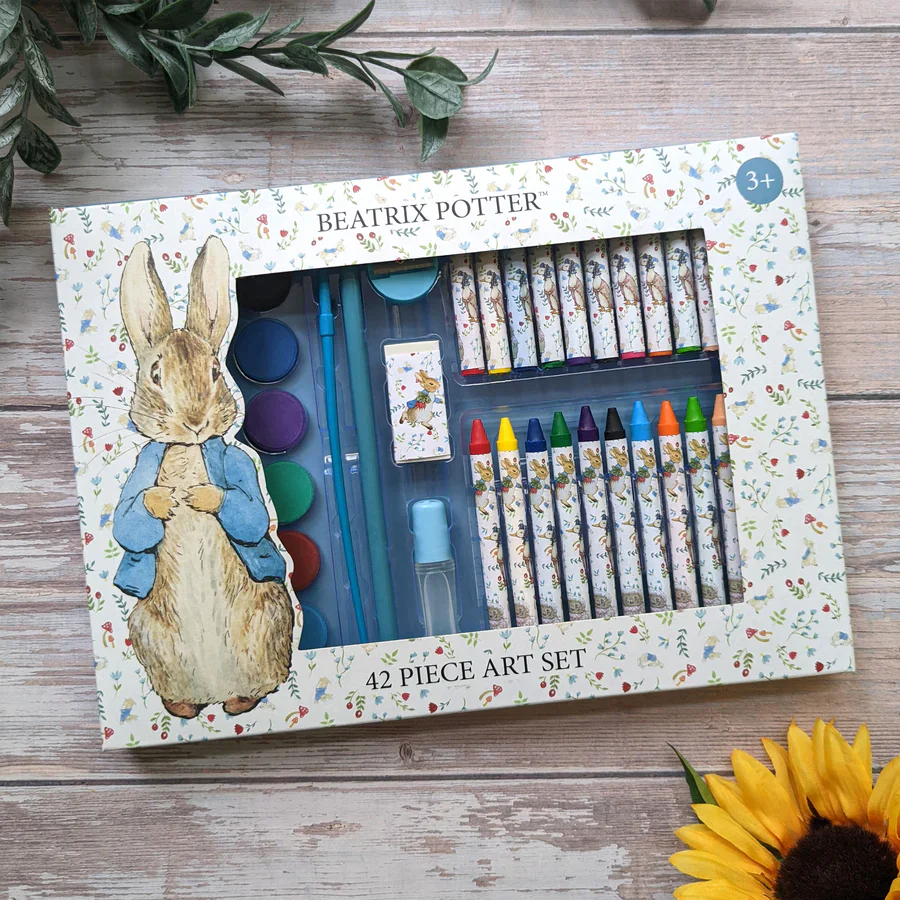 Beatrix Potter Children's 42 Piece Art Set - Image 3