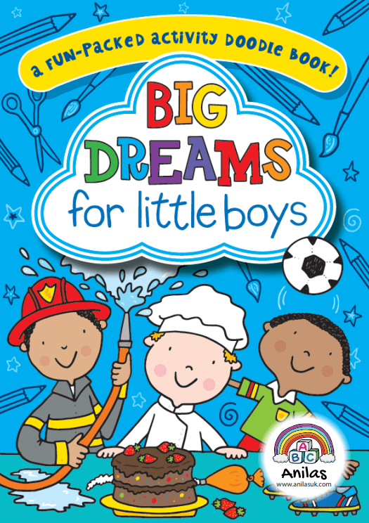 Big Dreams For Little boys Activity Book