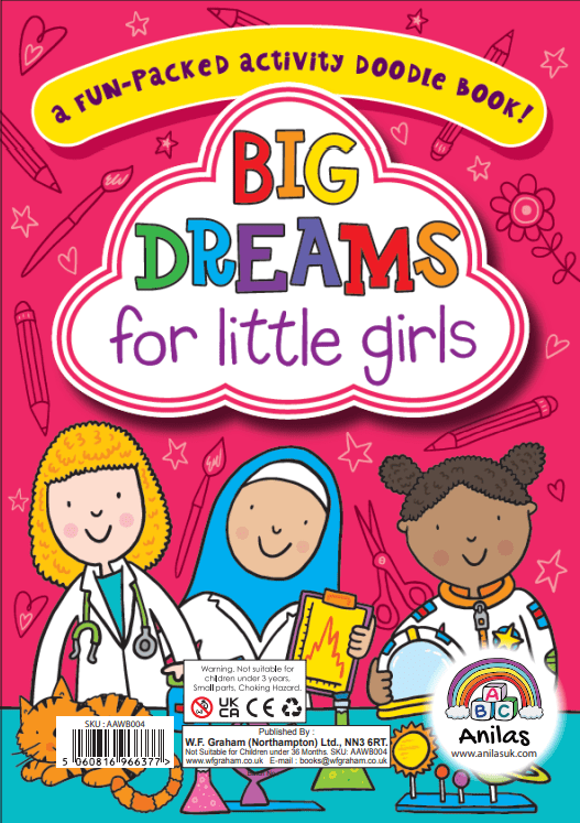 Big Dreams for Little Girls Activity Book - Image 2