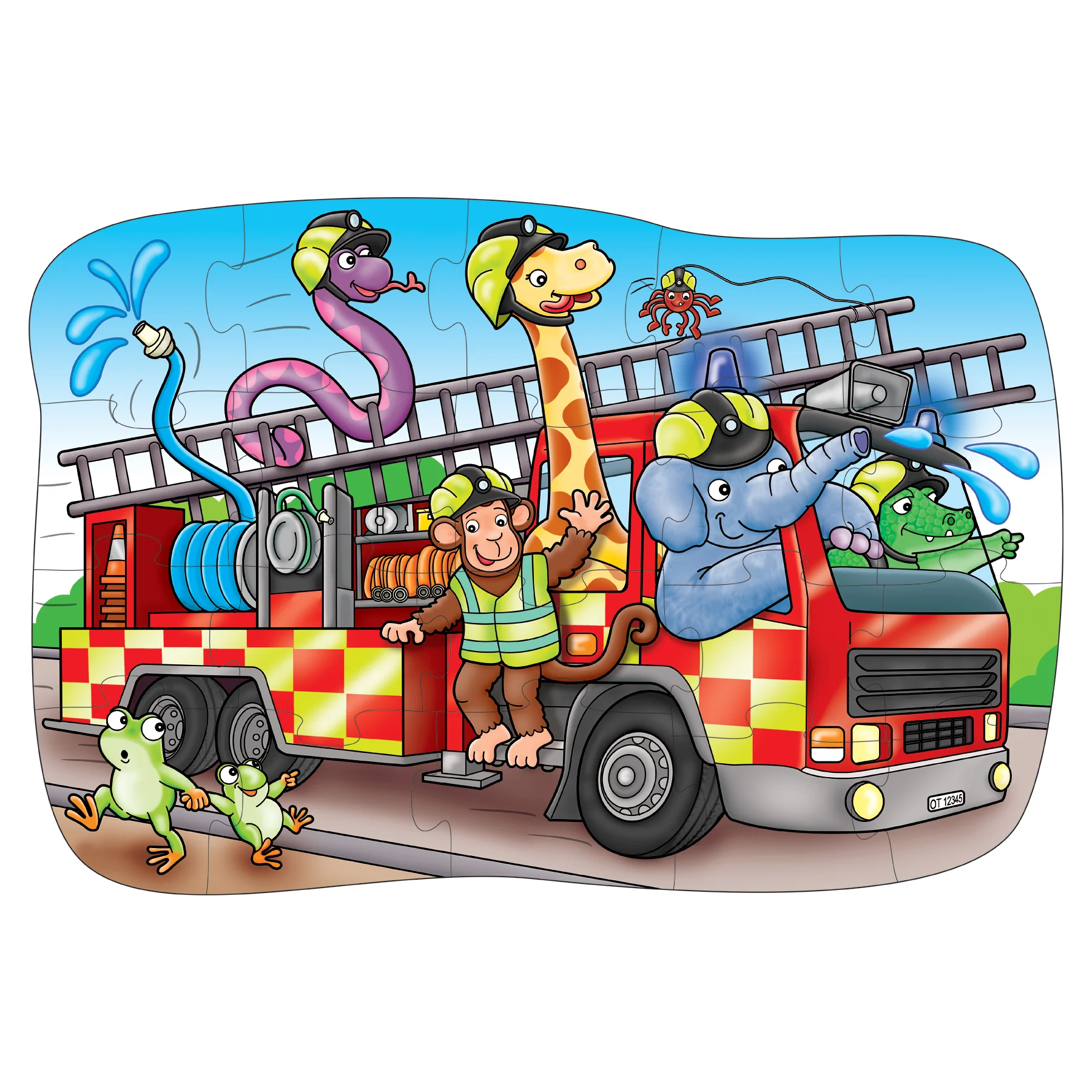 Big Fire Engine Jigsaw Puzzle - Image 2