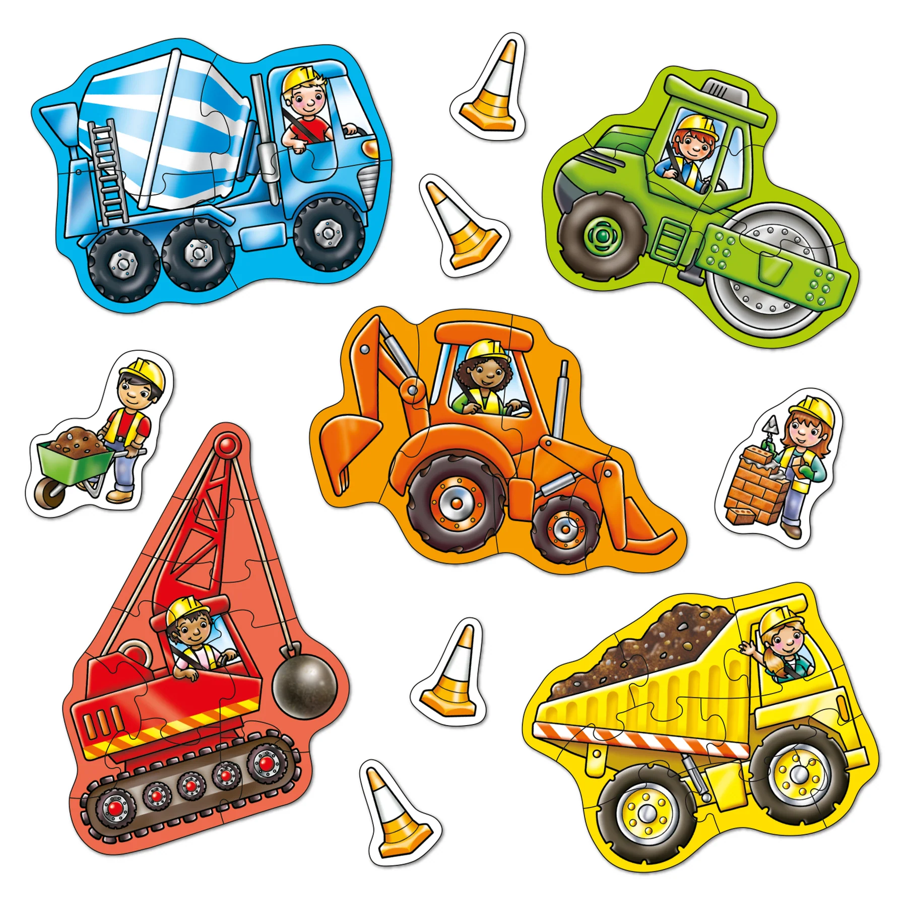 Big Wheels Jigsaw Puzzle - Image 2