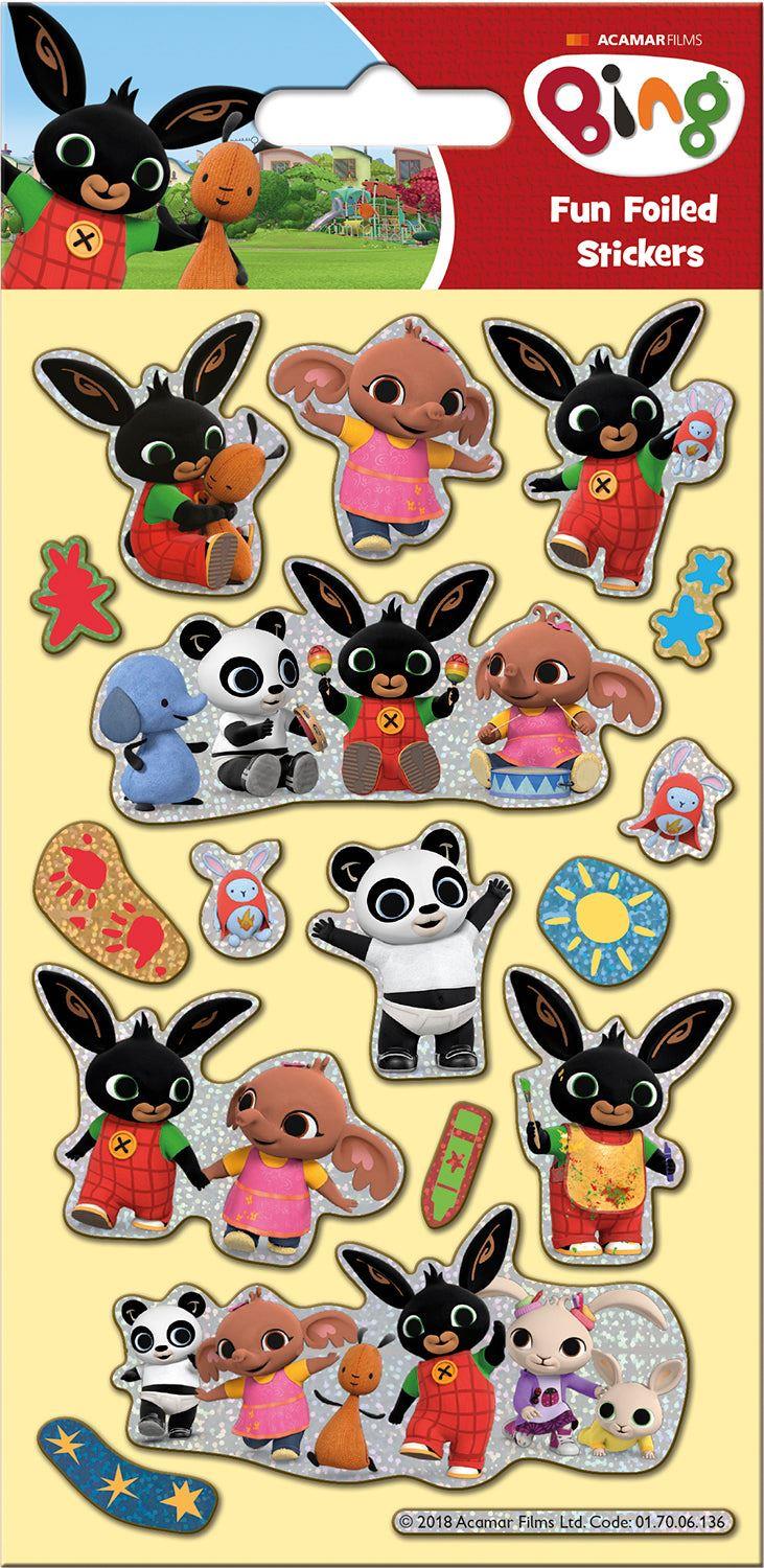Bing Reusable Foiled Stickers