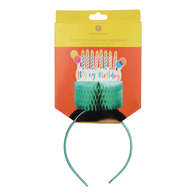Birthday Brights 'It's My Birthday' 3D Cake Party Hat - Image 3