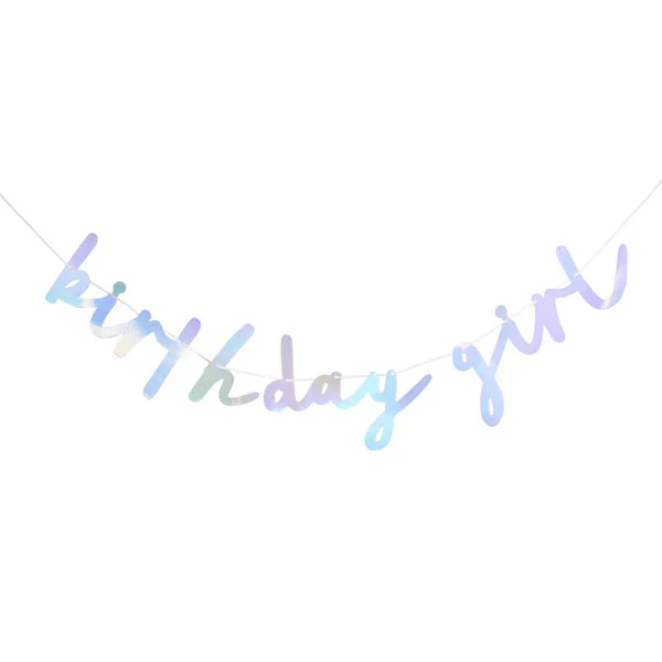 Birthday Girl Bunting Birthday Party Banner - 2m - Image 2