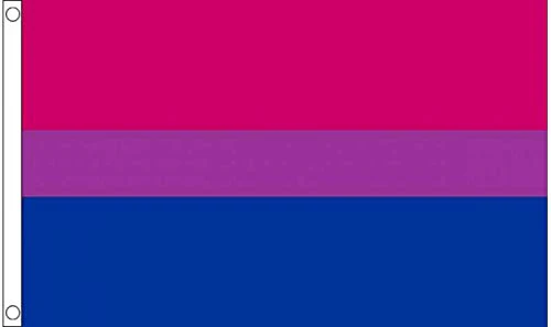 Bisexual Premium Quality Flag  (5ft x 3ft)