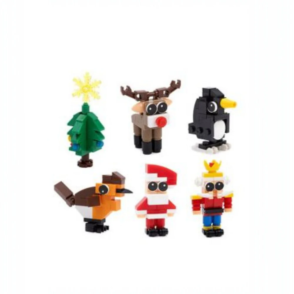 Block Tech Christmas Blocks - Building Block Brick Model Kit