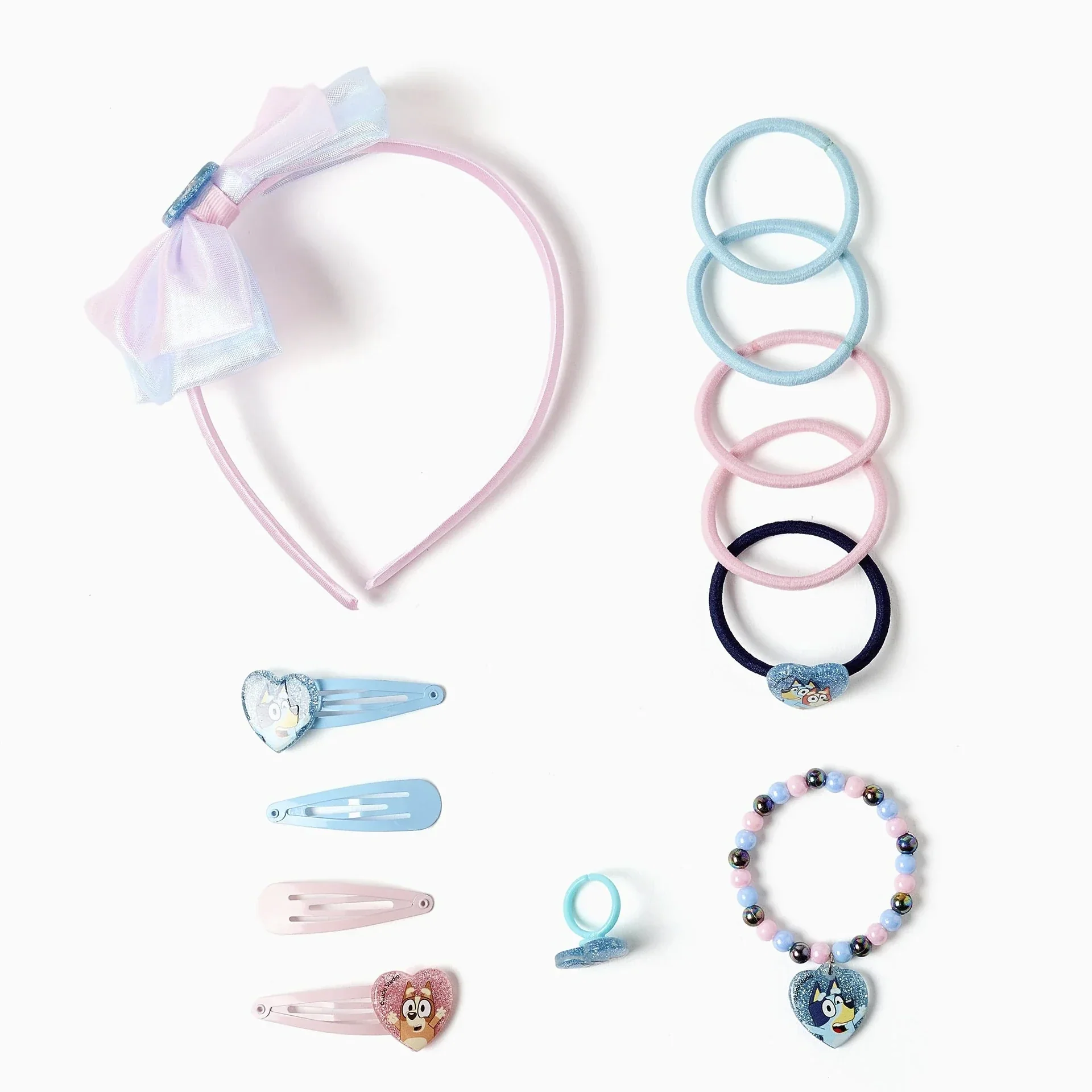 Bluey Fashion Accessories Set inc Hair Accessories, Bracelet & Ring - Image 4