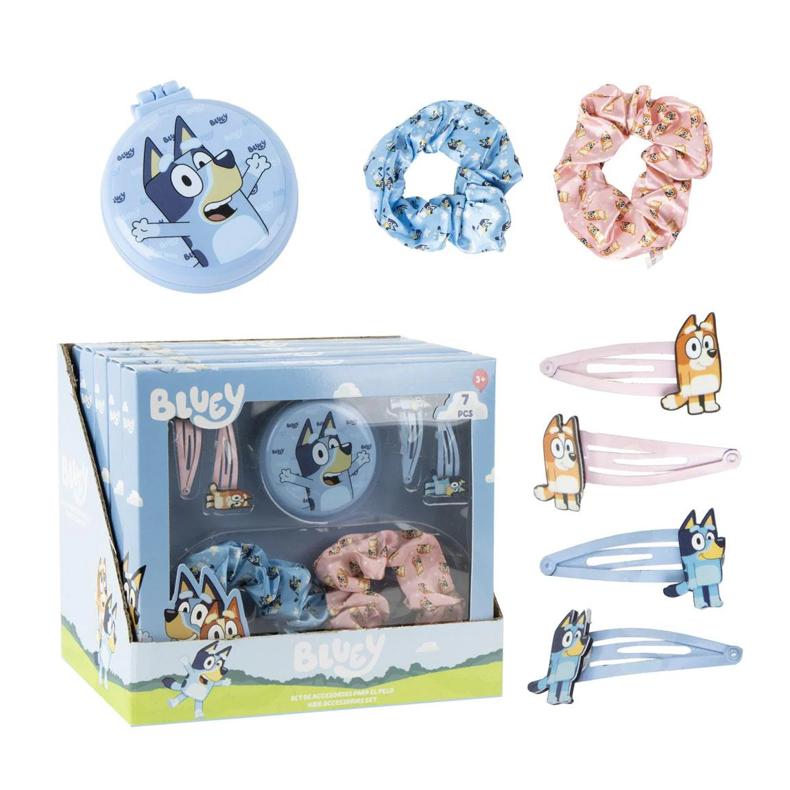 Bluey Hair Accessories & Brush Set - Image 9